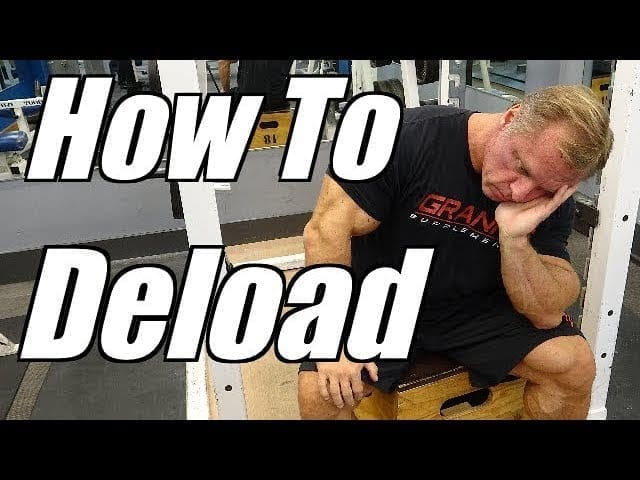 How & When to deload