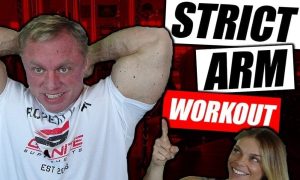 Strict Arm Workout | John Meadows & Vegan Girl Gone Green