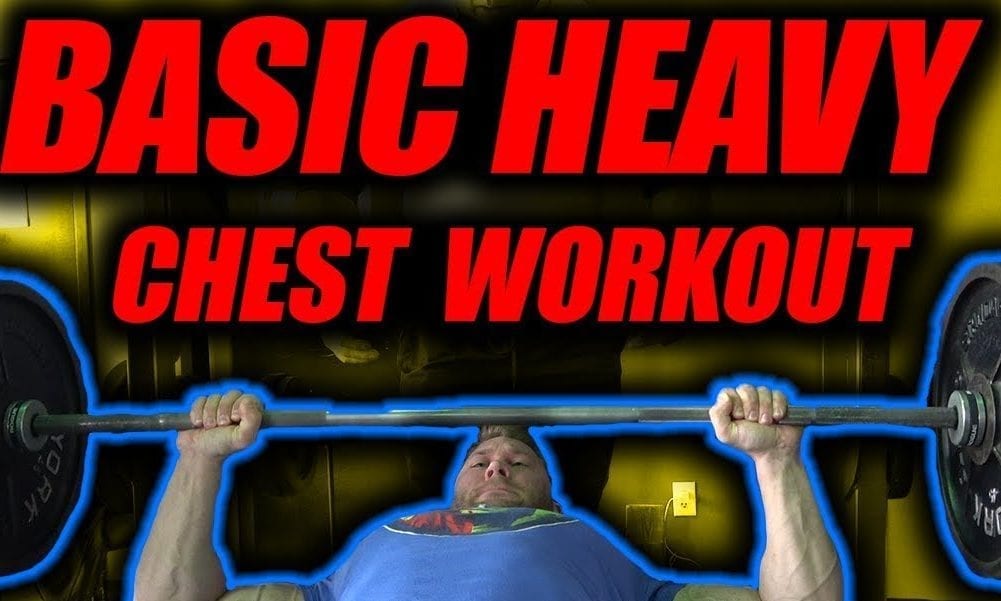 Basic Heavy Chest Workout For Mass | John Meadows & Seth Shaw