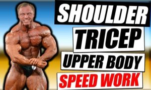 Shoulder Tricep Workout & Upper Body Speed Work