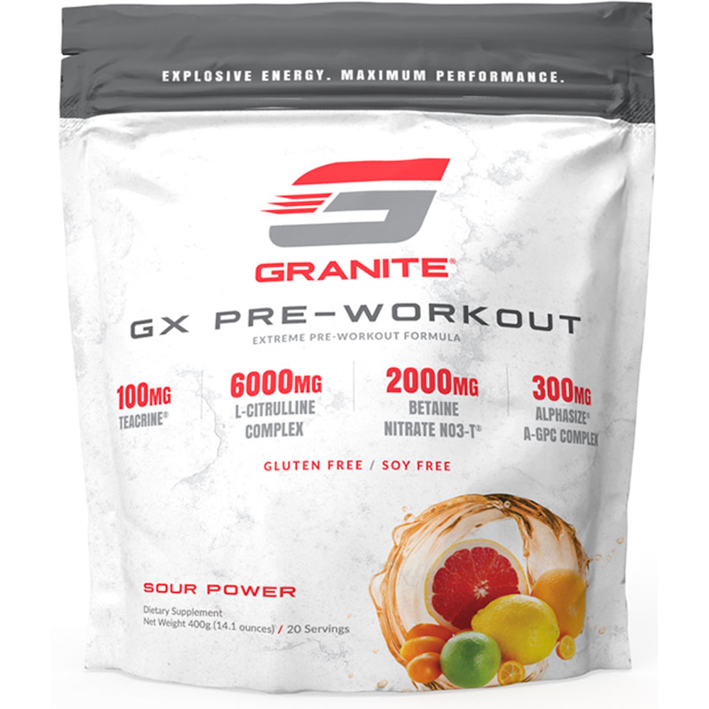 GX Pre-Workout - Granite Supplements